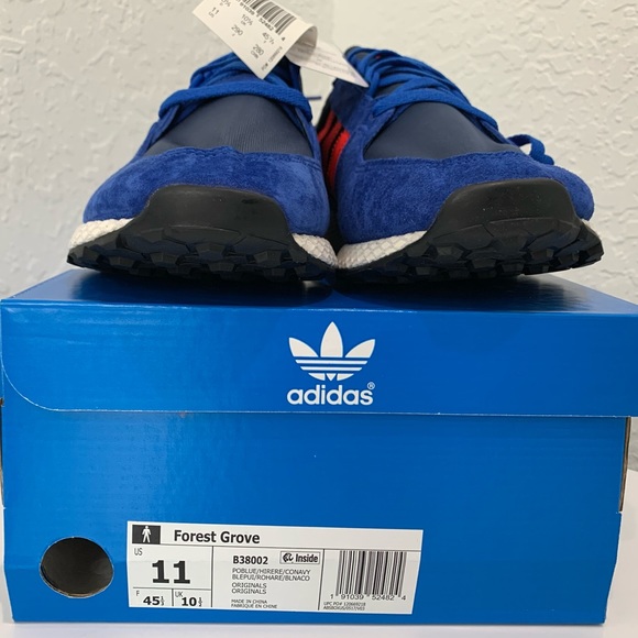 *NEW* Adidas Forest Grove ‘Blue Red’ - Picture 3 of 4